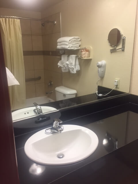 Monarch Motel restroom