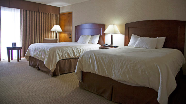 two bed room at the maverick hotel & casino