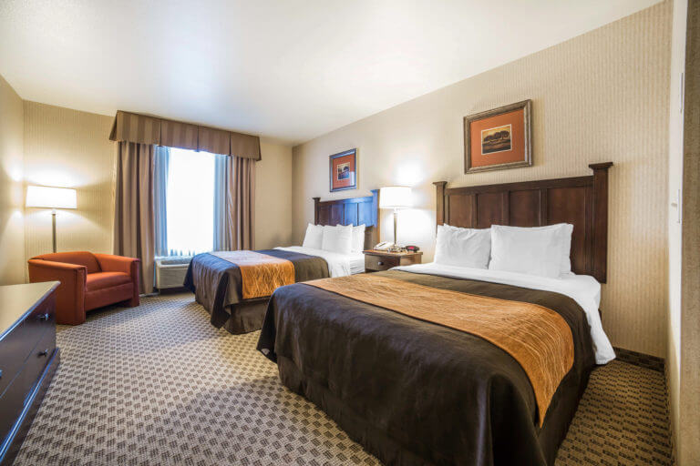 hotel room at Comfort Inn & Suites Henderson