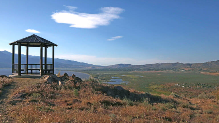 view point at washoe lake state park