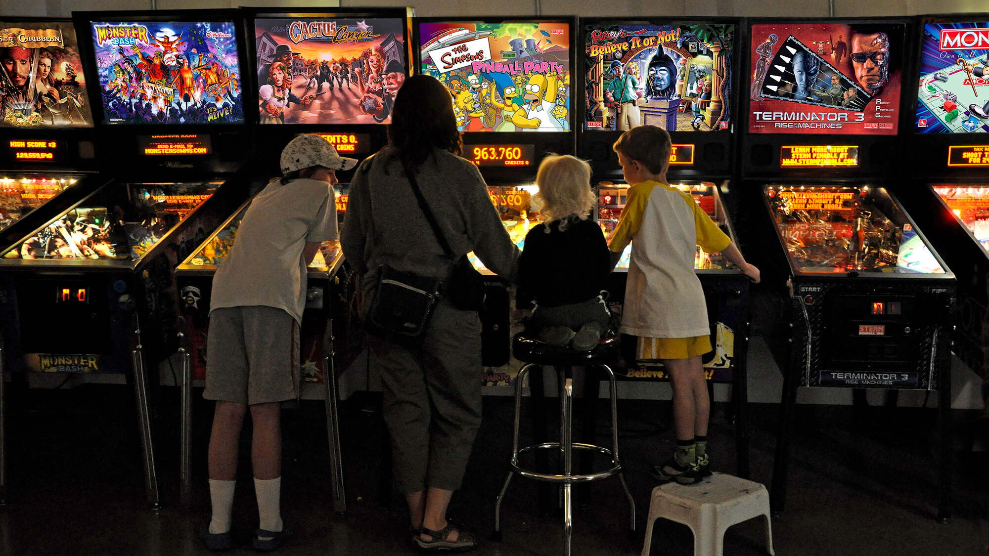 Pinball Hall of Fame, las vegas pinball museum, PHOF, pinball game