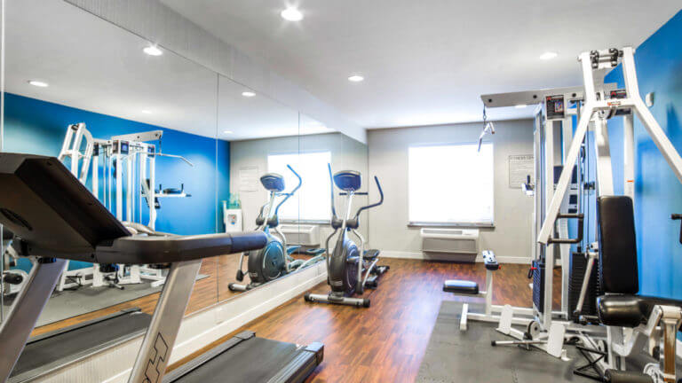 gym at comfort suites fernley hotel