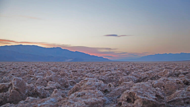 death valley national park moving rocks