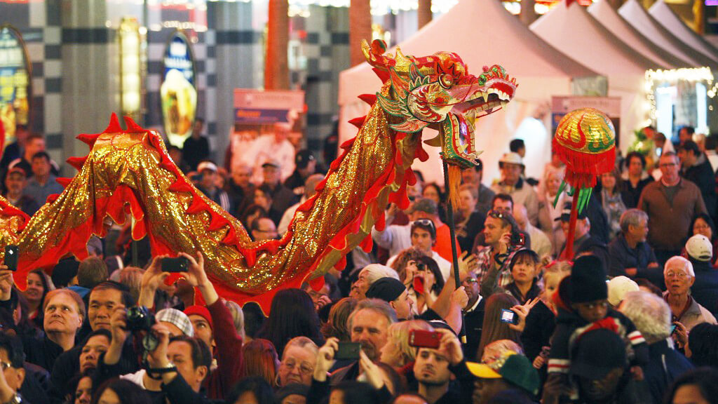 Chinese New Year in the Desert