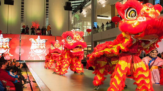 Chinese New Year in the Desert