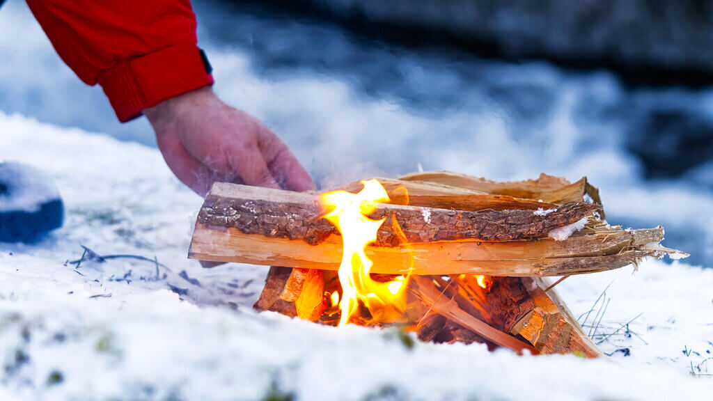 fire and ice winter festival, bonfire, ely nv