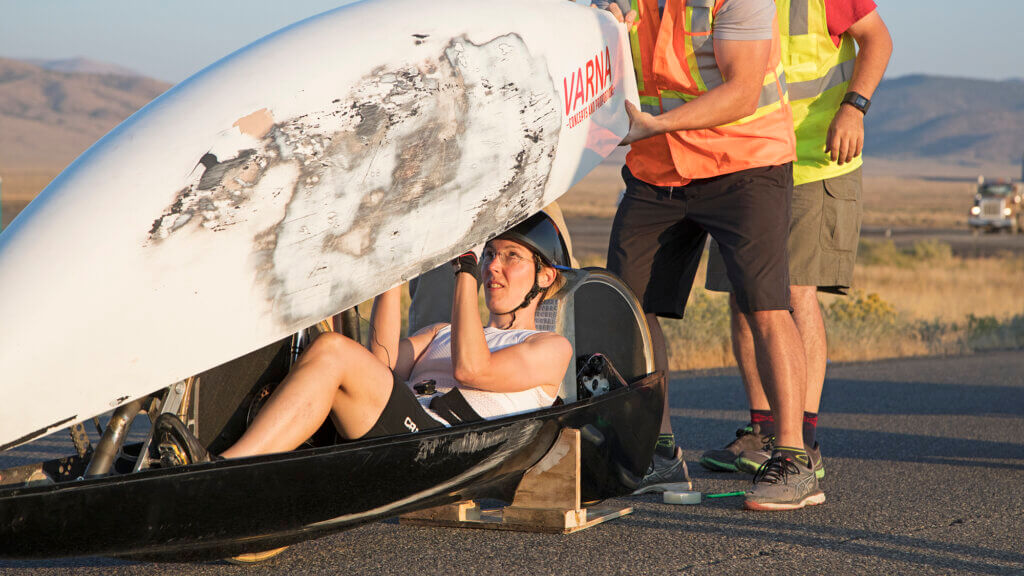 World Human Powered Speed Challenge Battle Mountain, NV