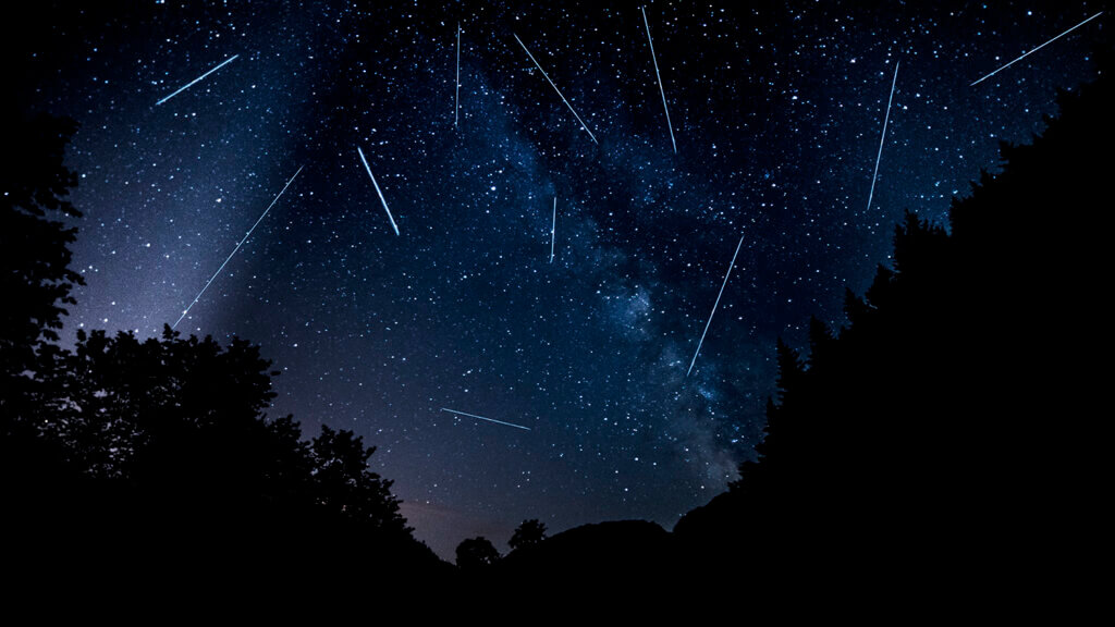 perseids meteor shower in nevada