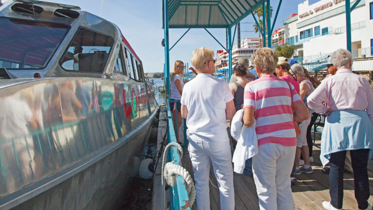 Group at London Bridge Jet Boat Tours