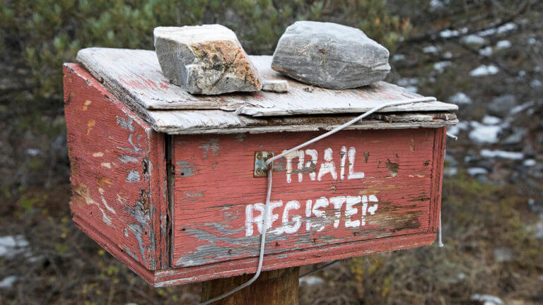 trail register