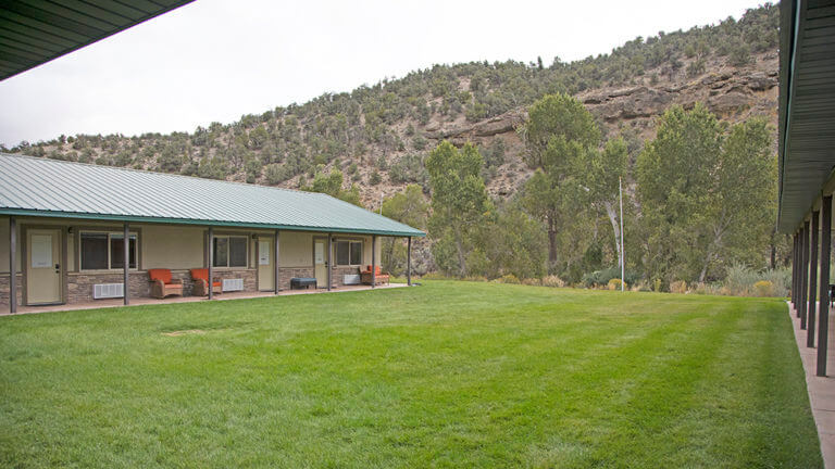 hidden canyon retreat exterior