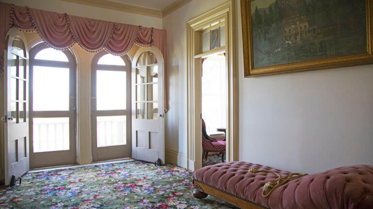 rooms of bowers mansion
