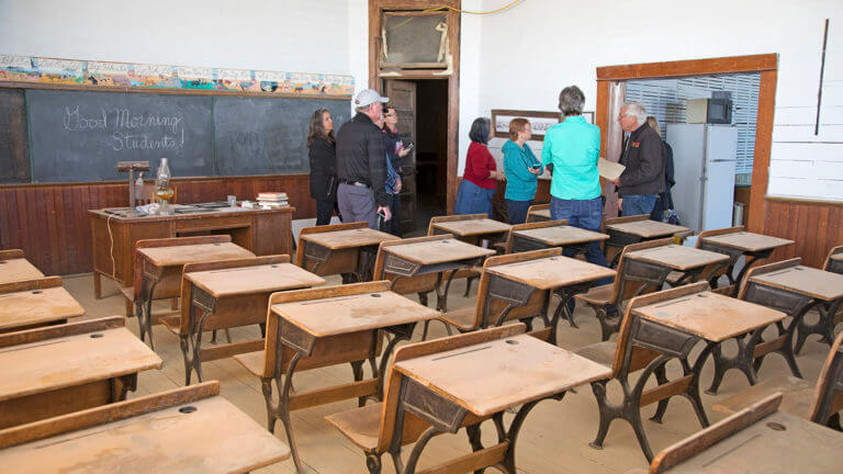 goldfield high school classroom