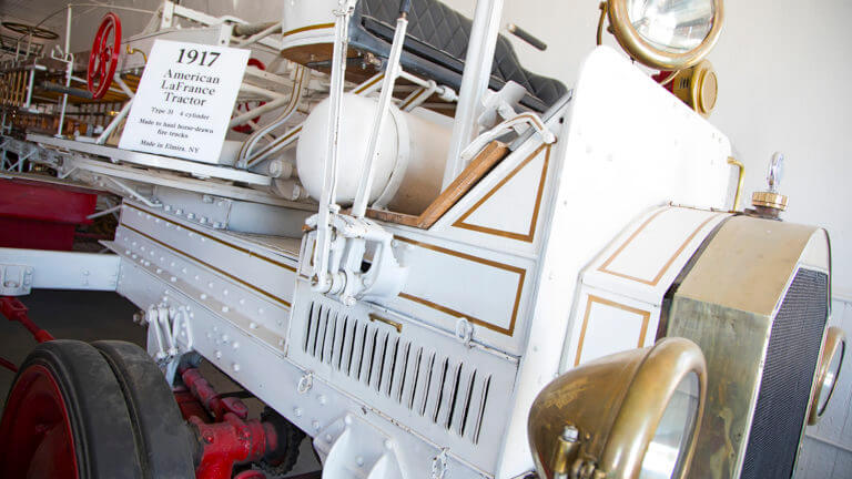 automobile at goldfield historic fire station