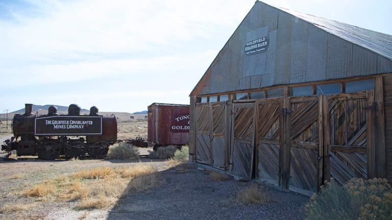 goldfield historic bullfrog goldfield railroad yard