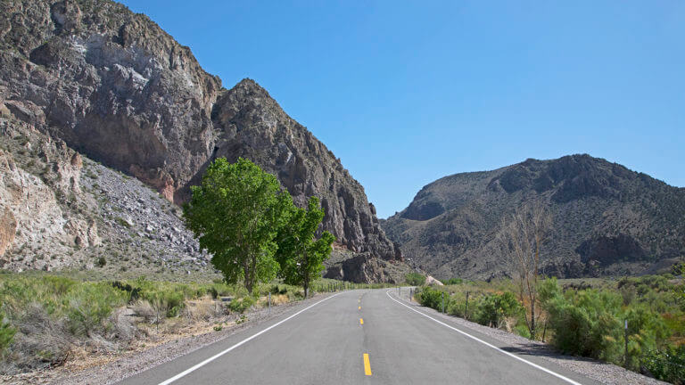 scenic drive rainbow canyon