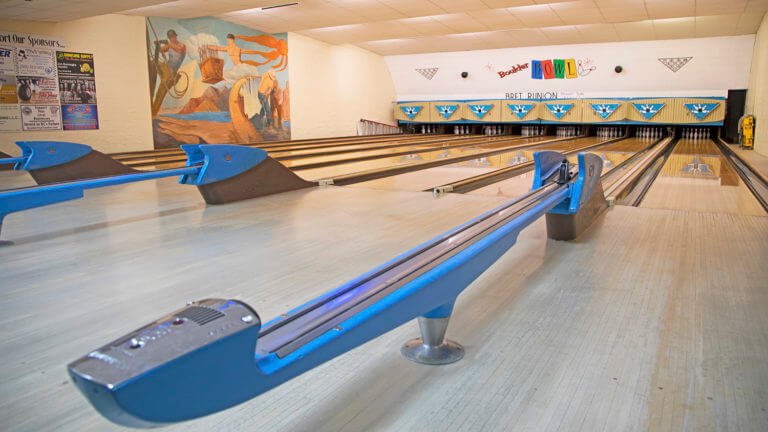 bowling alley