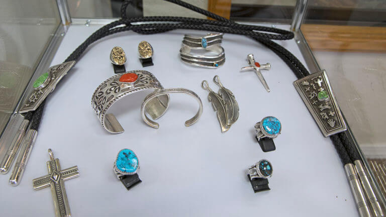 various pieces of jewelry