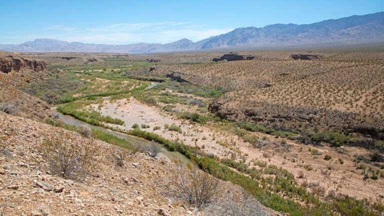 Nevada moutain range views