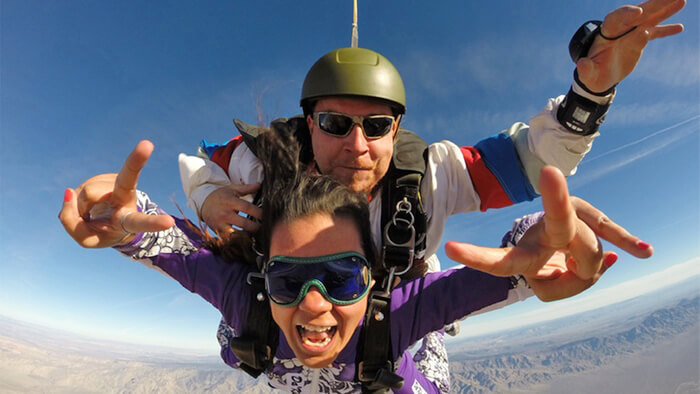 tandem jumpers from skydive mesquite