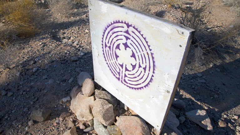 laughlin labyrinth sign
