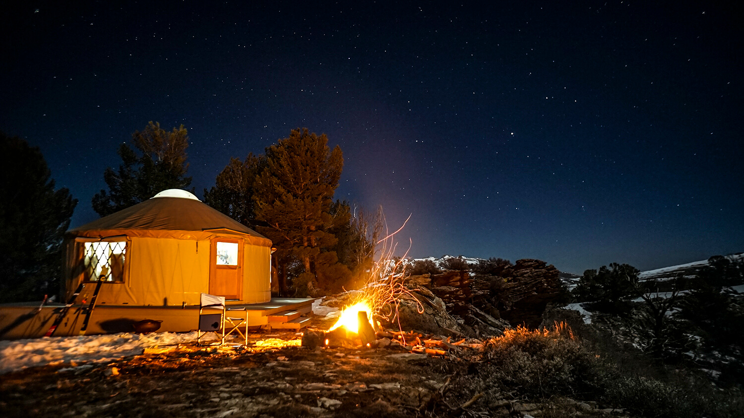ruby yurts cabin