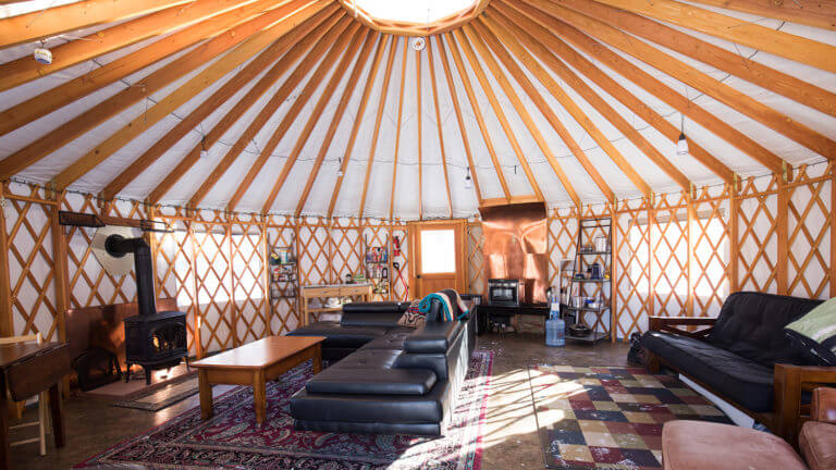 ruby yurts three hundred sixty degree lodge