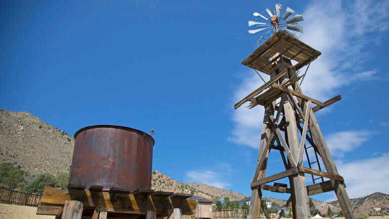 comstock gold mill water