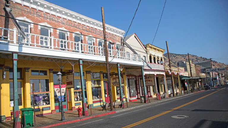 Virginia city buildings