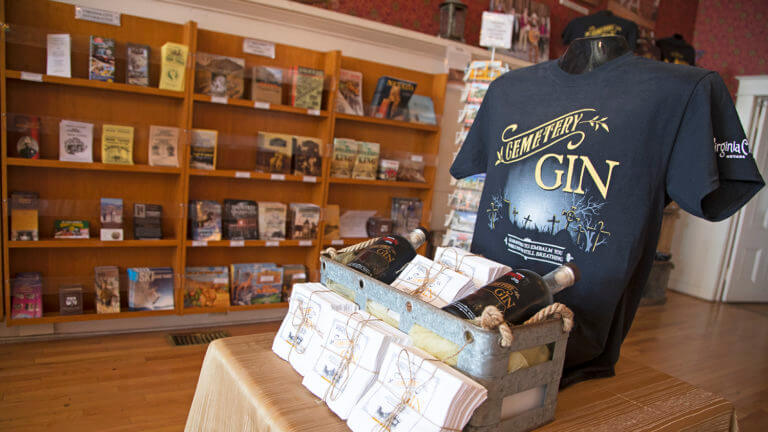 gift shop at Virginia City Visitor Center