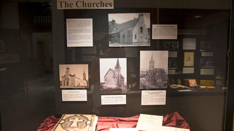 display of church pictures