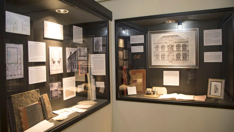 items on display at the courthouse slammer and county museum in virginia city nevada