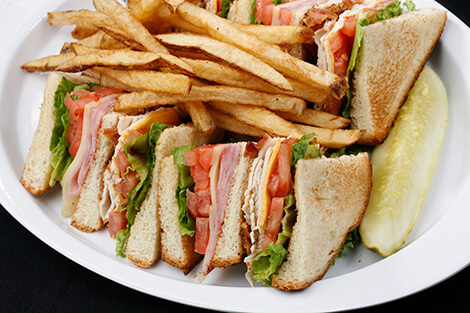 Club sandwich Casa Cafe
