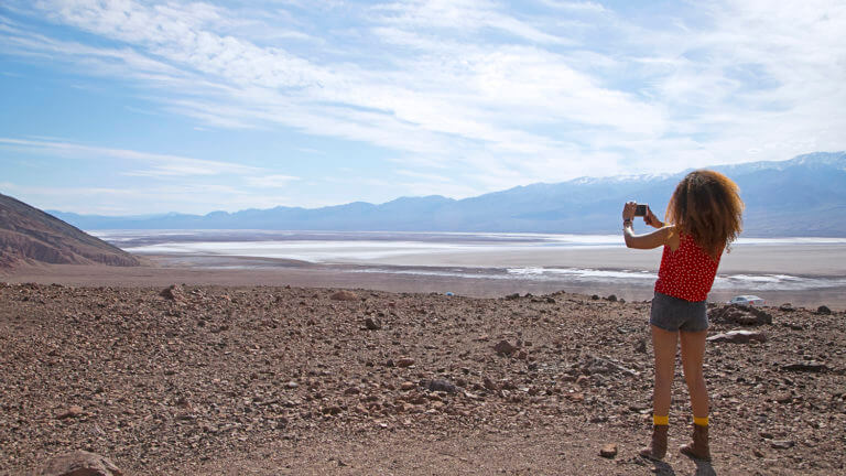 death valley elevation