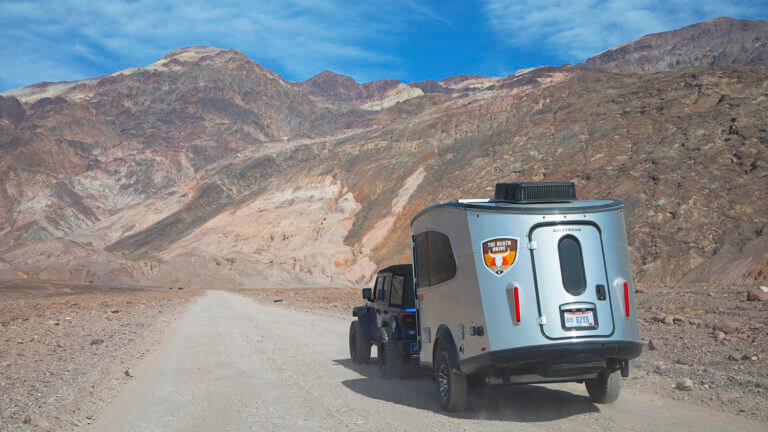 golden canyon in death valley