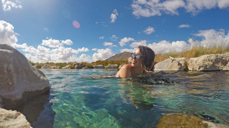 natural hot spring