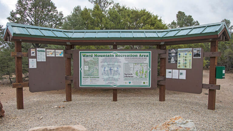 information station at ward mountain recreation area