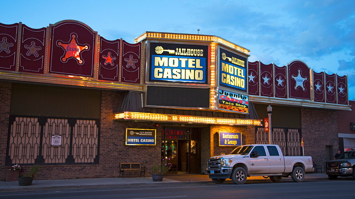 elys jailhouse motel and casino street view