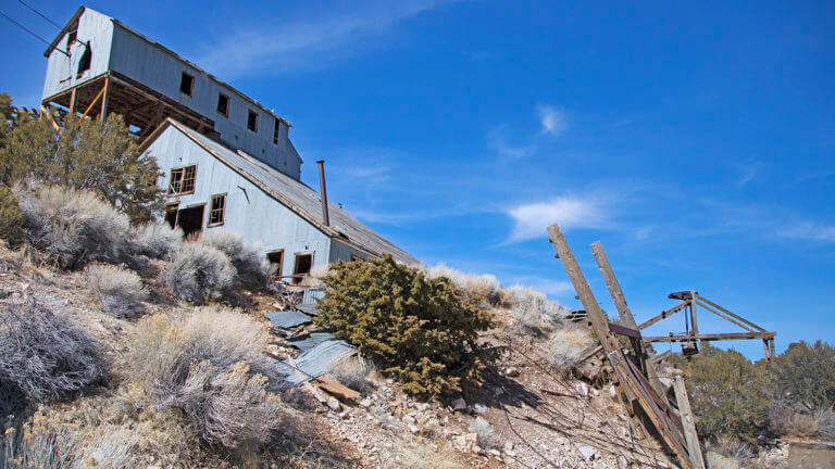 belmont ghost town building