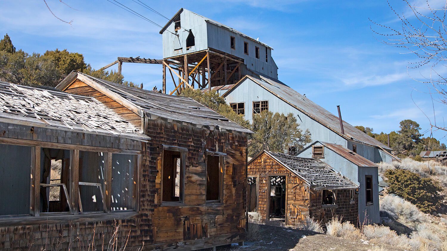 Belmont Mill Ghost Town