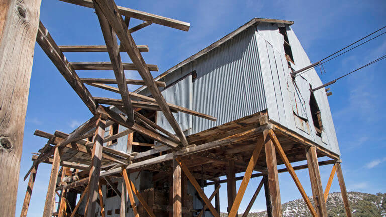 belmont ghost town ruins