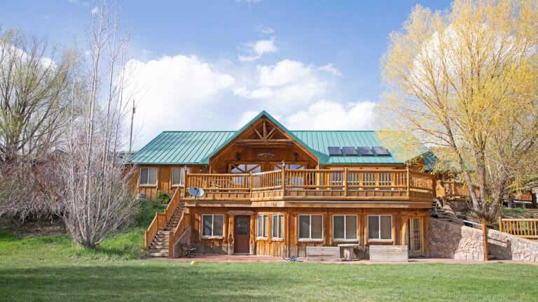 cottonwood guest ranch house