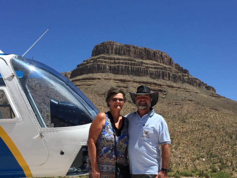 Wild West Helicopters couple