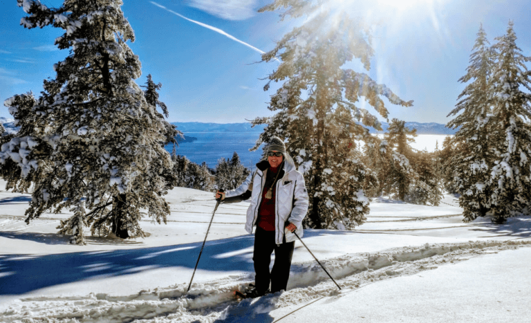 snowshoeing in lake tahoe