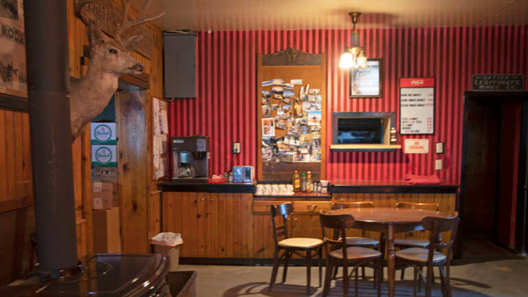 Inside of red dog saloon