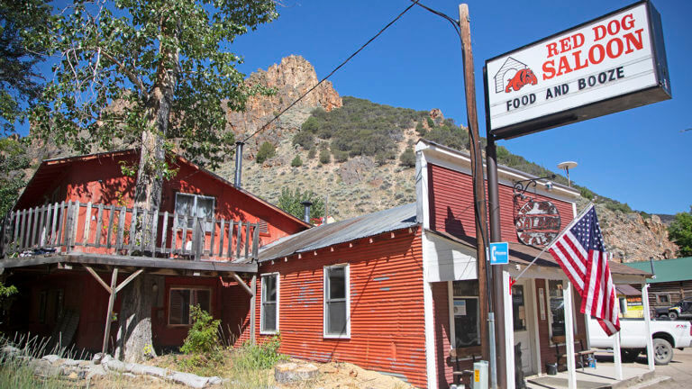 red dog saloon building