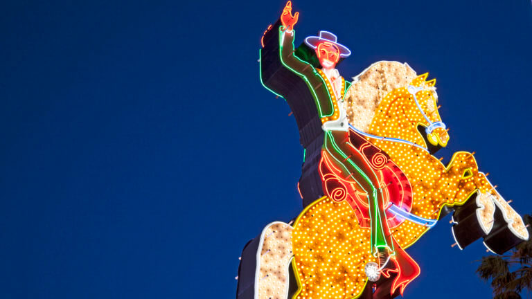 neon sign vegas