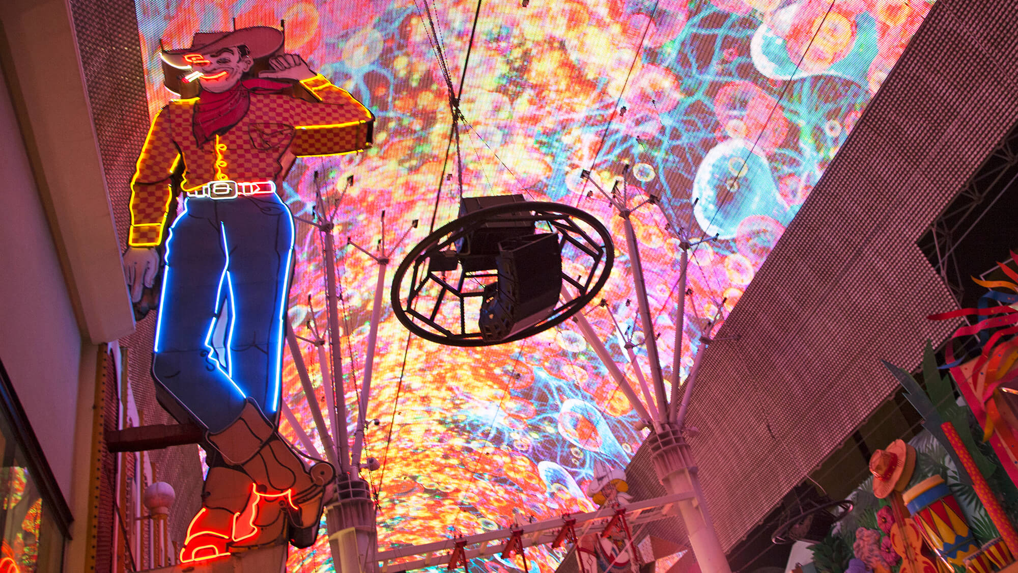 The Fremont Street Experience Downtown Las Vegas