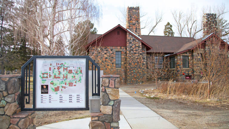 stewart indian school museum map