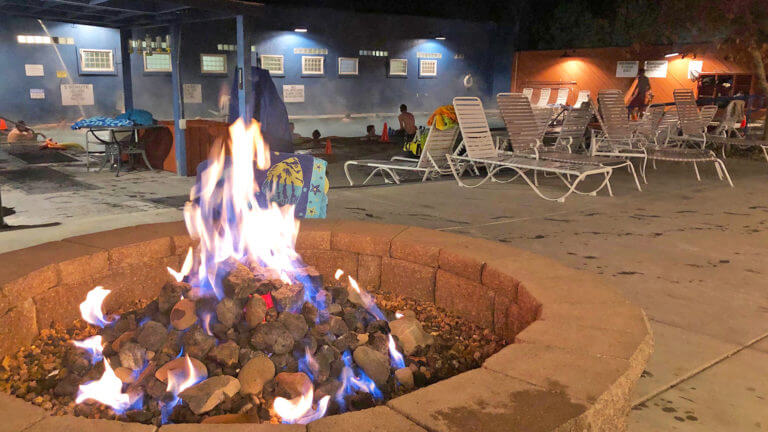 firepit at carson hot springs